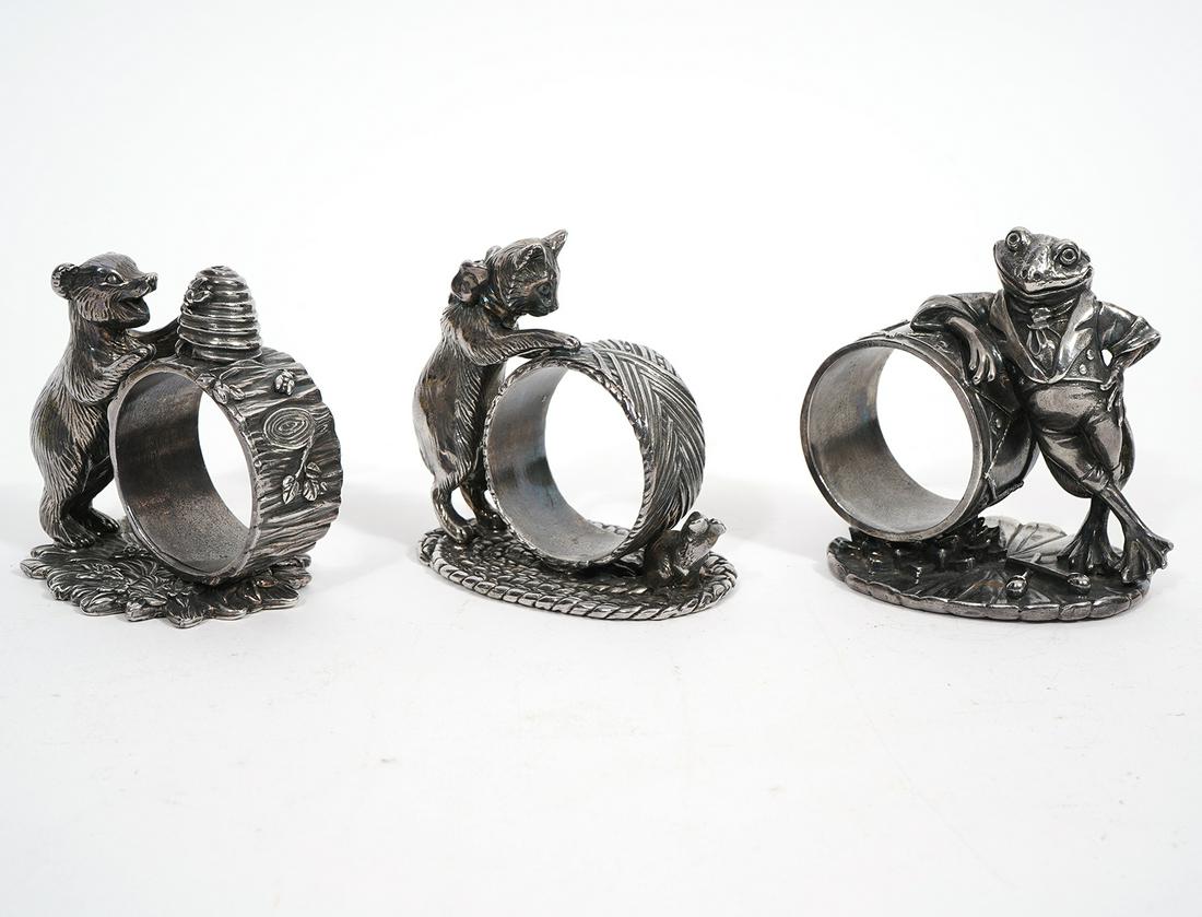 3 Reed & Barton SP Napkin Rings 1824 Collection (1 of 7)