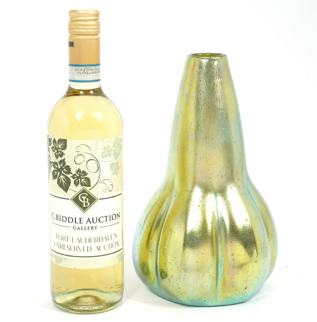 Loetz Austrian Iridescent Art Glass Vase (1 of 7)