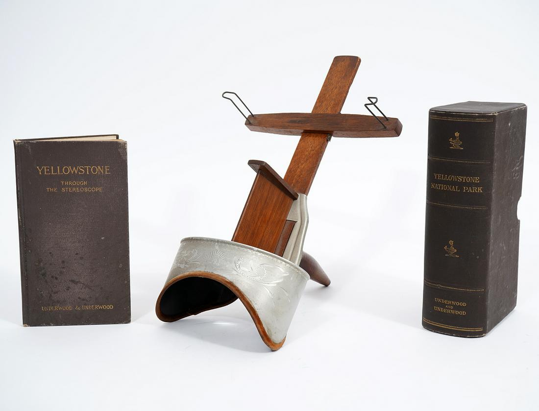 Underwood Stereoscope with Yellowstone Views (1 of 8)