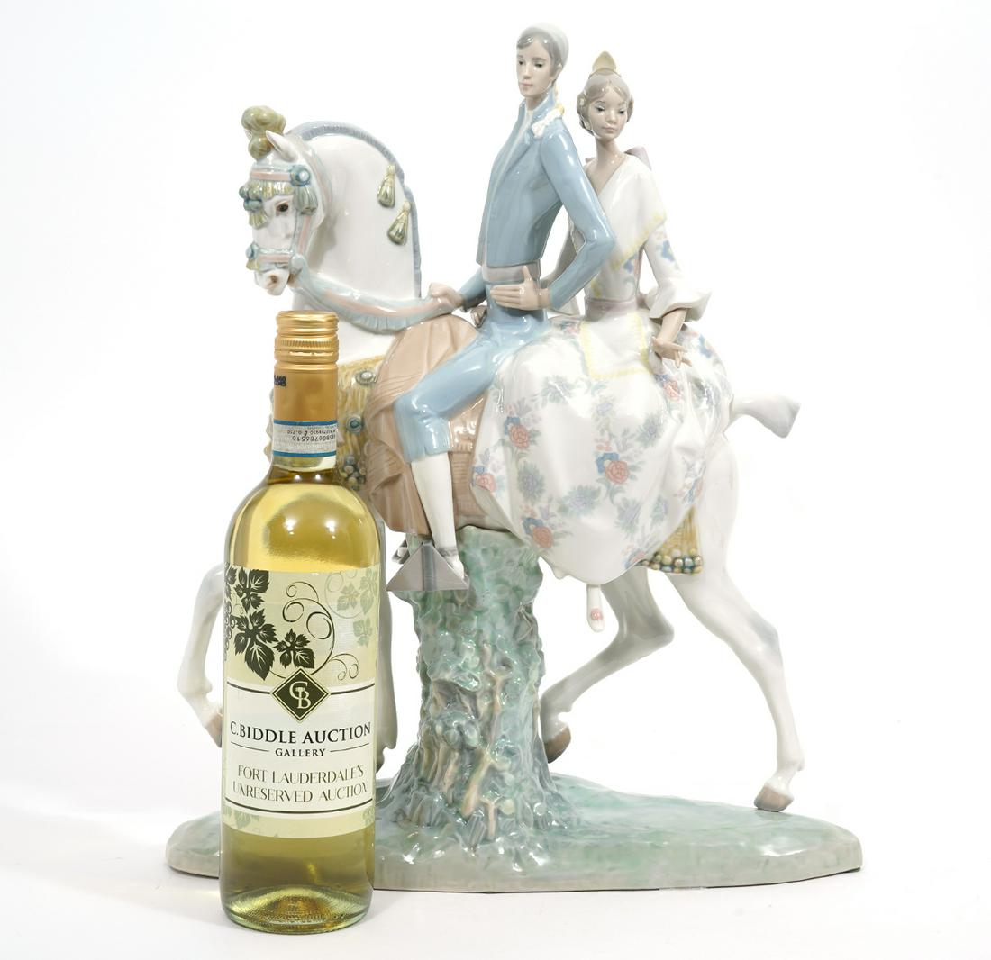 Lladro "Valencians" Porcelain Group (1 of 8)