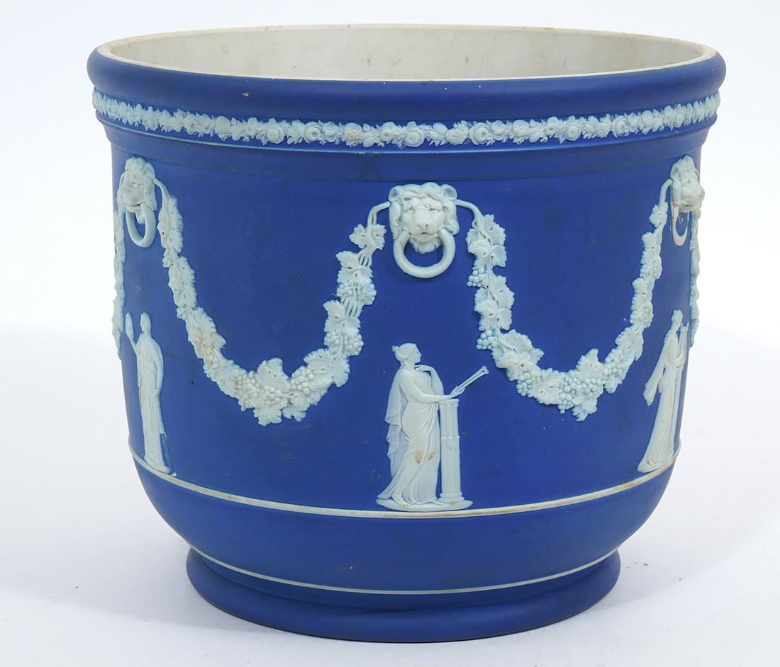 Wedgwood Blue and White Cachepot (1 of 11)