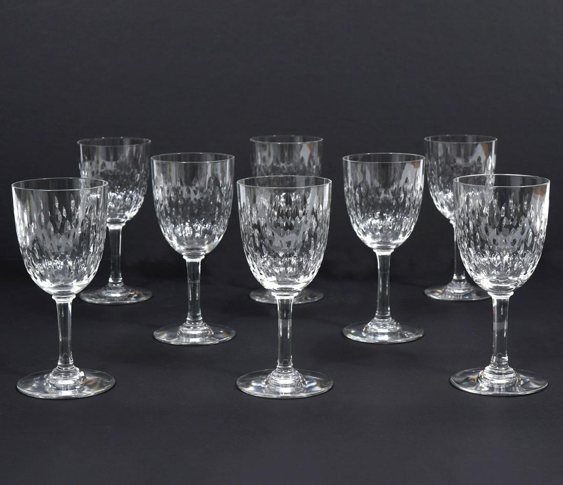 Set of 8 Baccarat "Paris" Crystal Cordial Glasses (1 of 5)