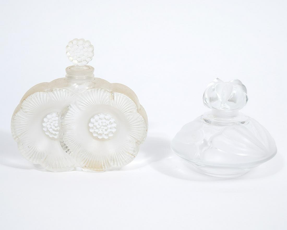 2 Rene Lalique Perfume Bottles (1 of 5)
