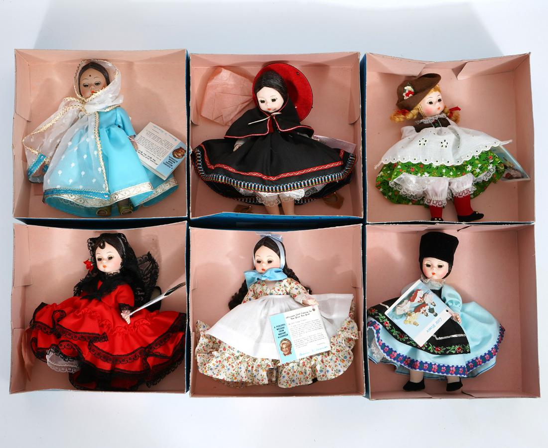Six Madame Alexander Dolls (1 of 7)