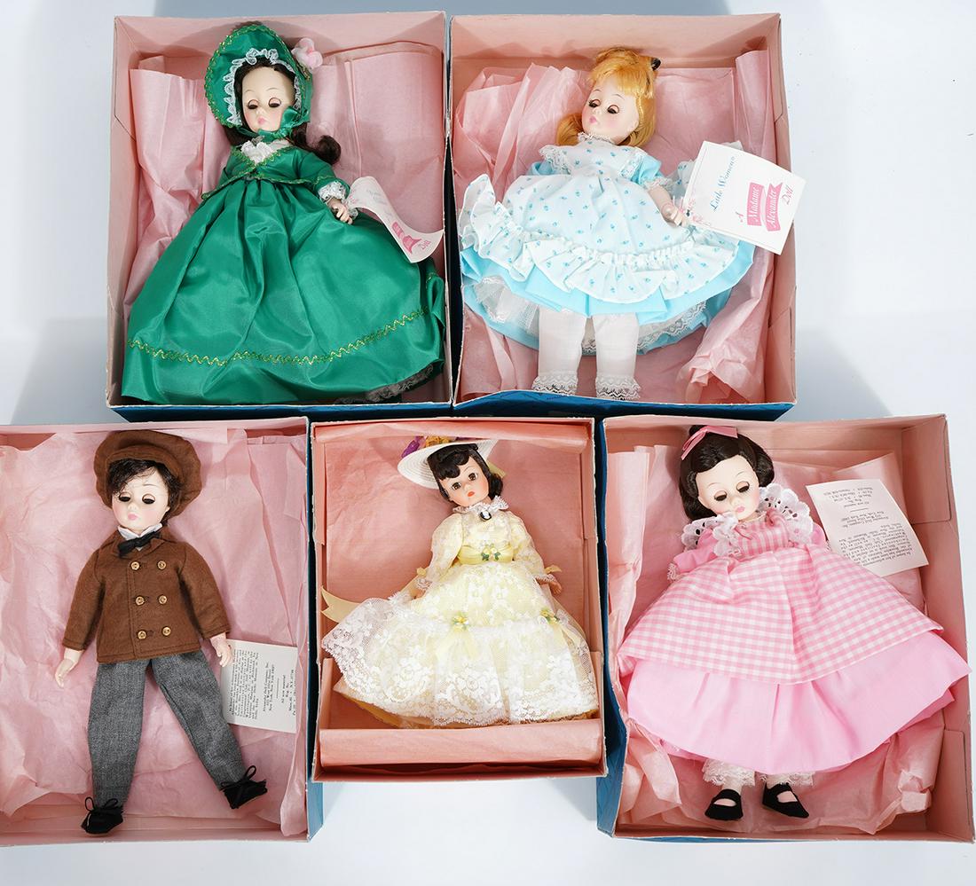 Five Madame Alexander Dolls (1 of 6)