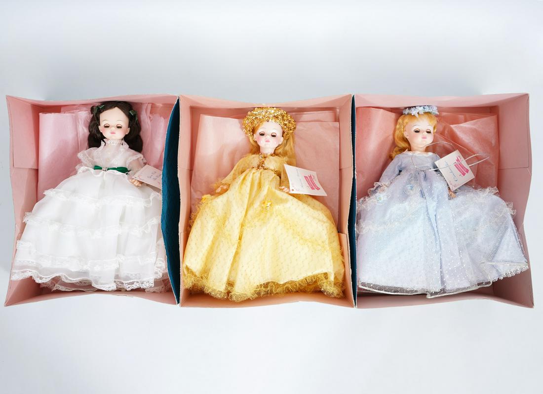 Three Madame Alexander 14"H Dolls (1 of 5)