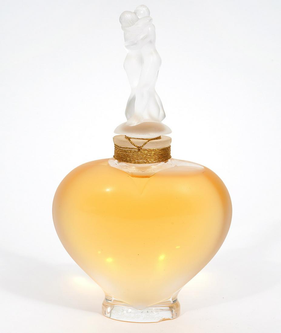 Rene Lalique Crystal Perfume Bottle 'Les Amants' (1 of 5)
