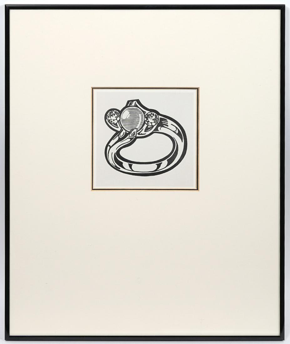 Roy Lichtenstein Ring Offset Lithograph (1 of 4)