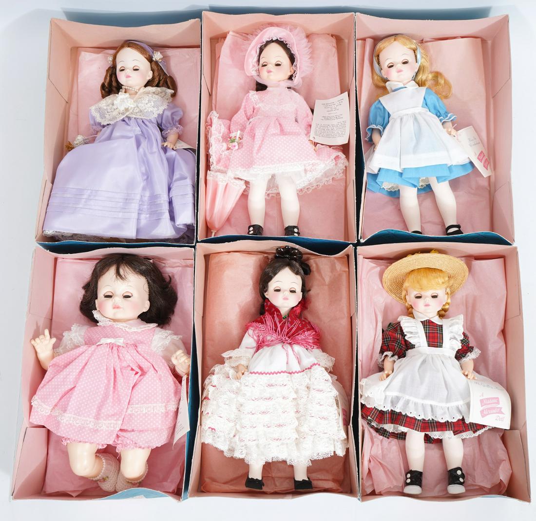 Six Madame Alexander Dolls (1 of 5)