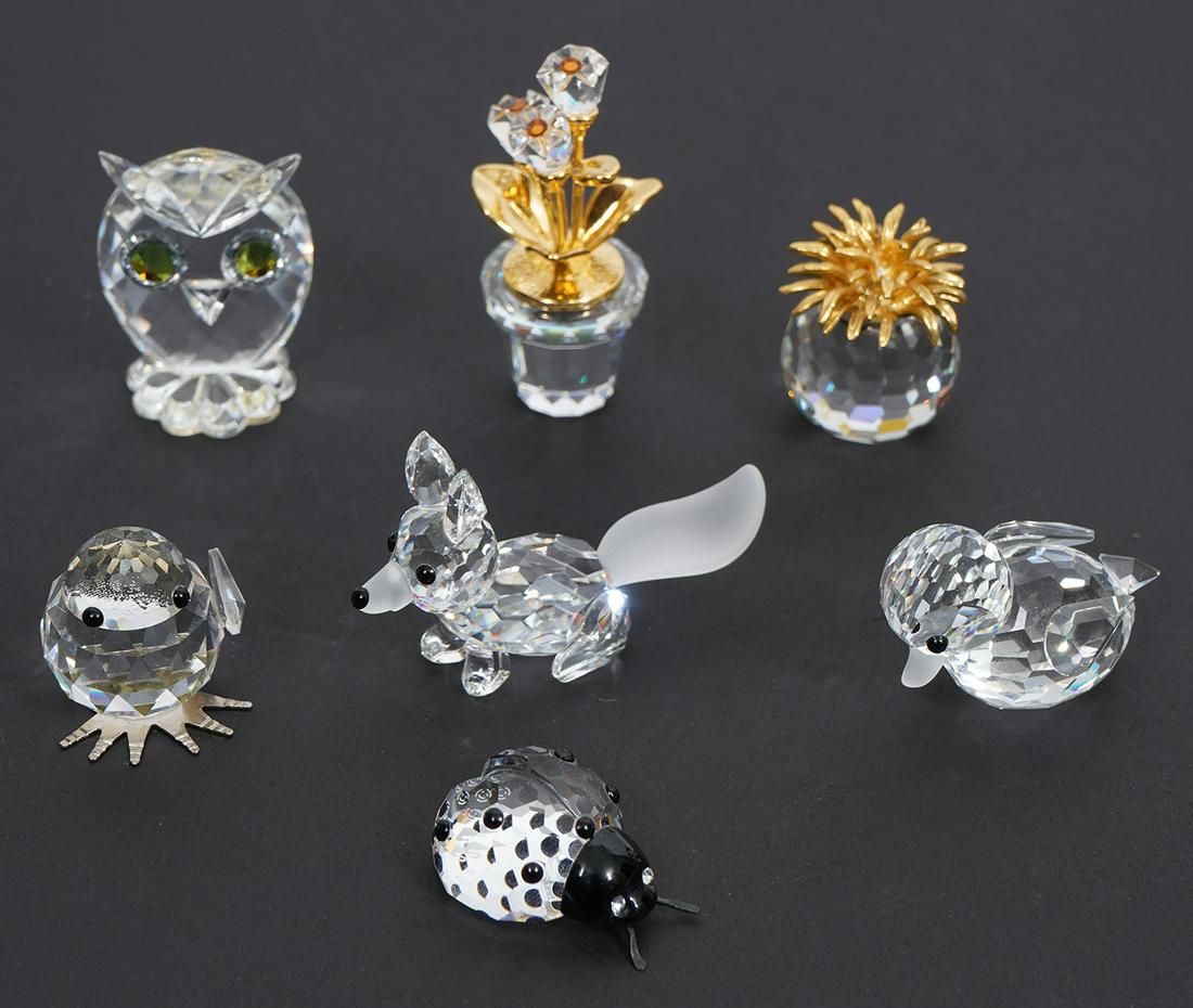 Group of 7 Swarovski Crystal Figures (1 of 8)