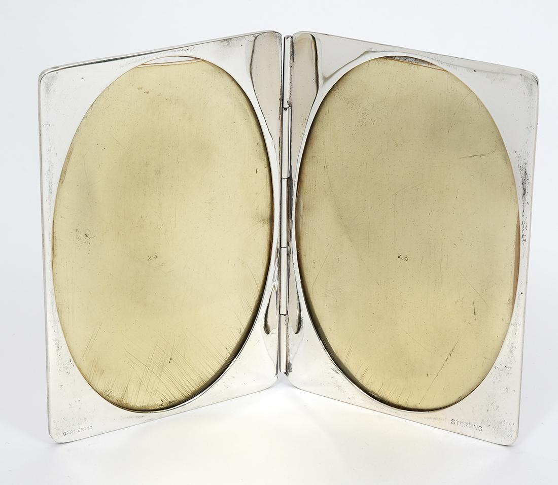 Cartier Sterling Folding Double Picture Frame (1 of 6)