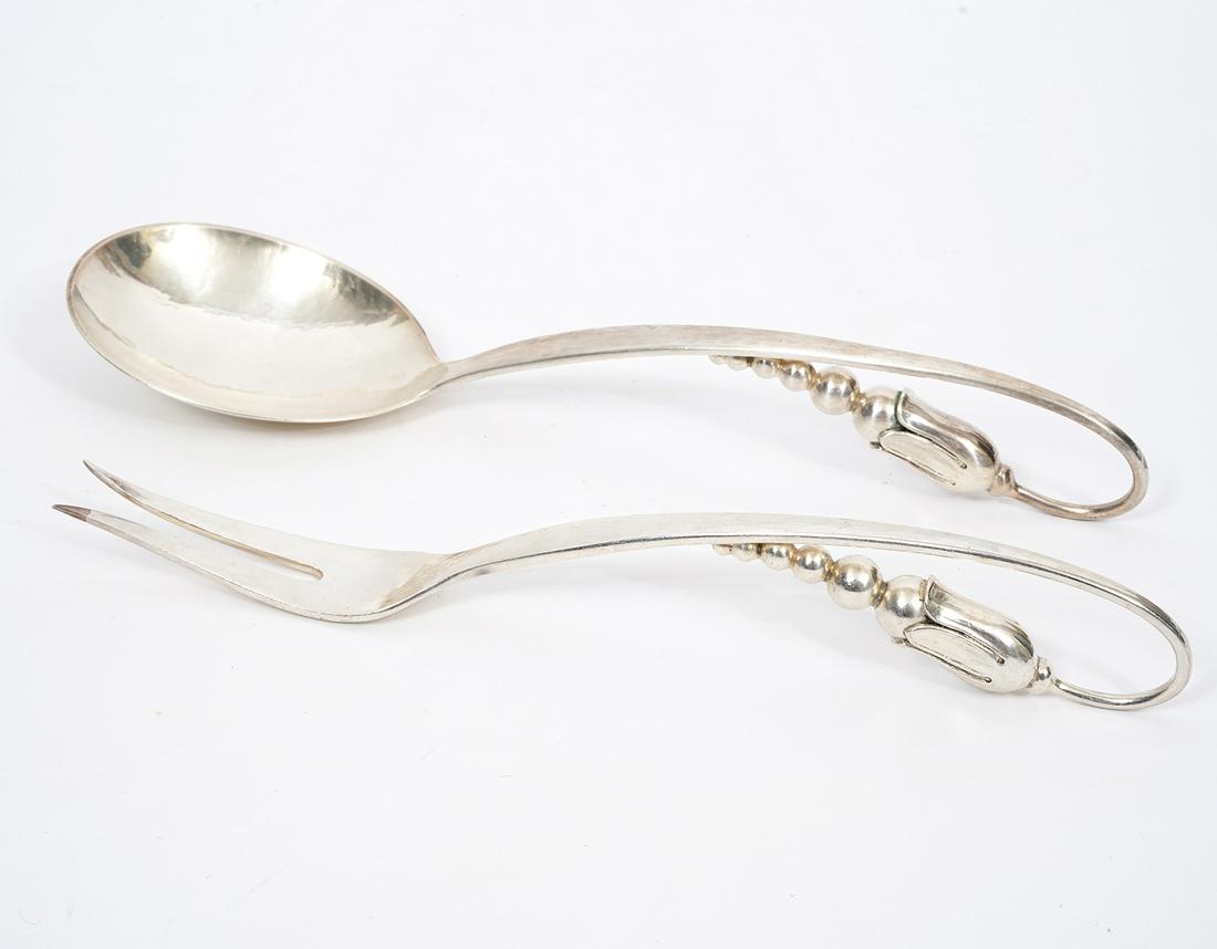 Two Mogensen Danish Sterling Serving Pieces (1 of 6)