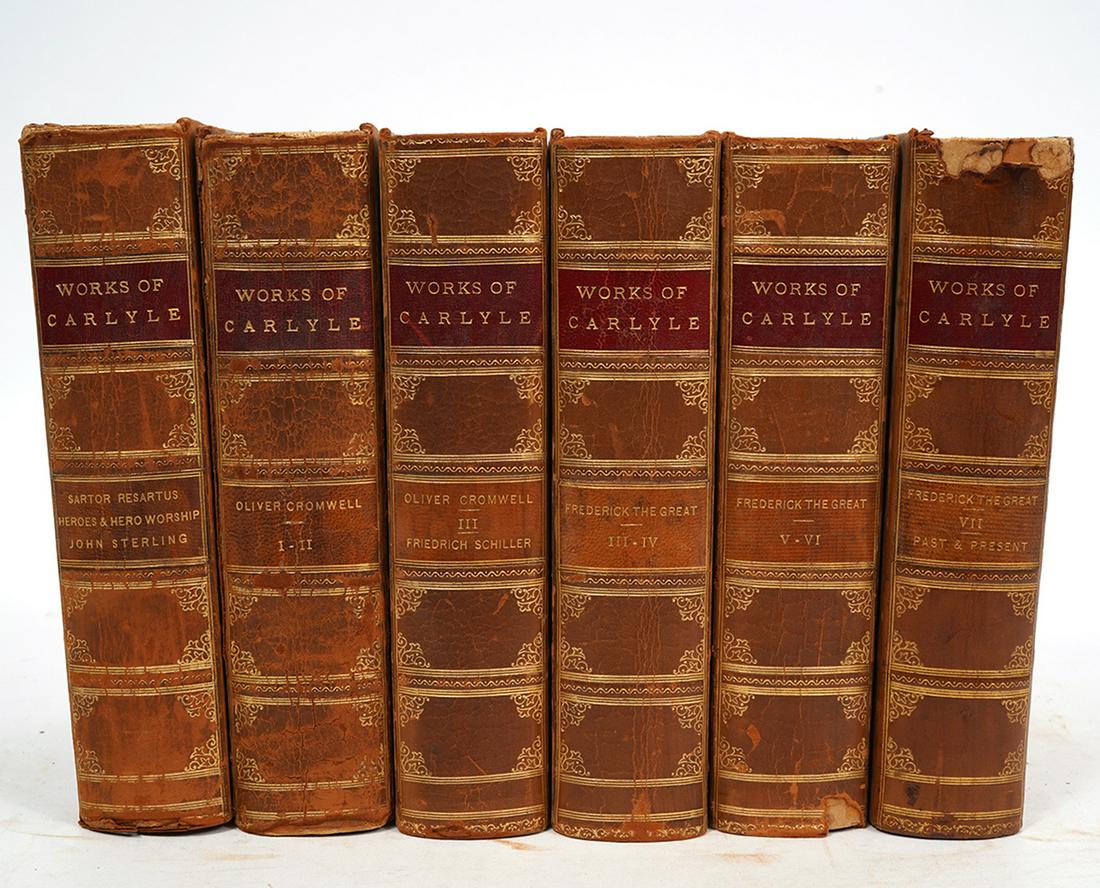 6 Vol. 'The Complete Works of Thomas Carlyle' (1 of 5)