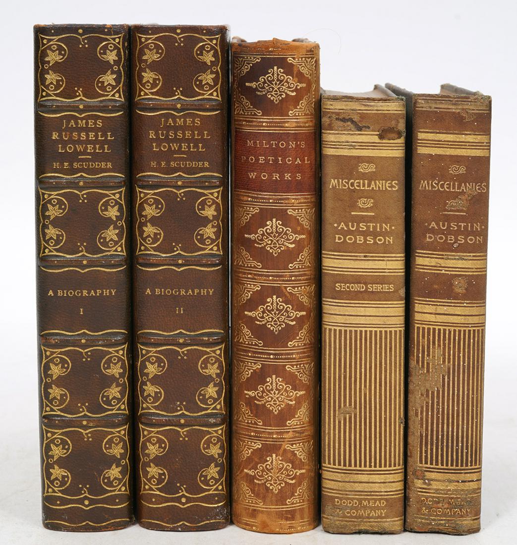 5 Antique Hardcover Collectible Books (1 of 15)