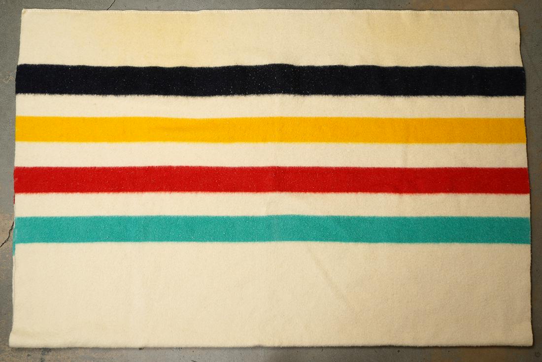 English Hudson Bay Point Wool Blanket (1 of 7)