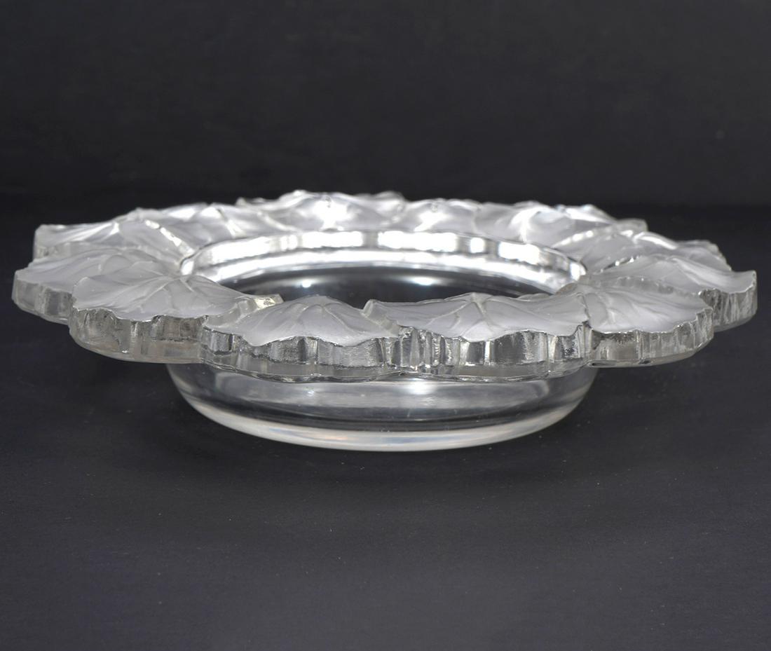 Lalique Crystal Honfleurs Geranium Dish (1 of 5)