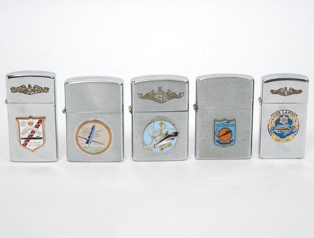 Group of Five US Navy Lighters (1 of 10)