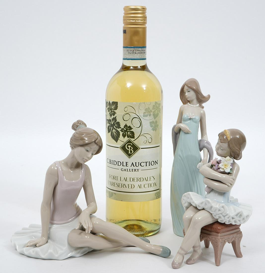 Three Lladro & Nao Porcelain Figures (1 of 7)