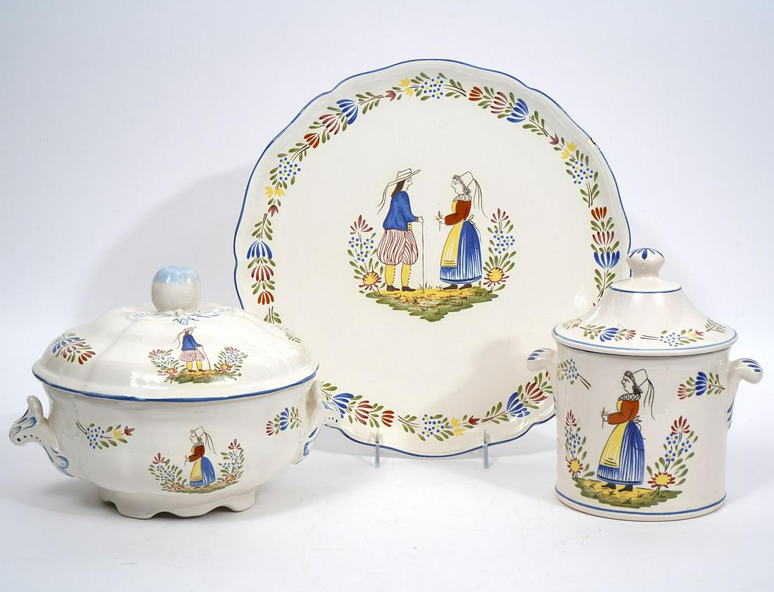 French Ceramic Jar, Tureen & Underplate (1 of 13)