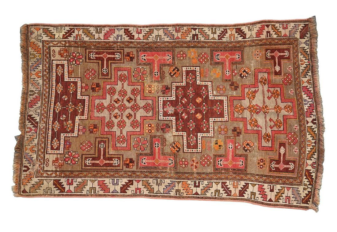 Antique Caucasian Karabagh Rug (1 of 7)
