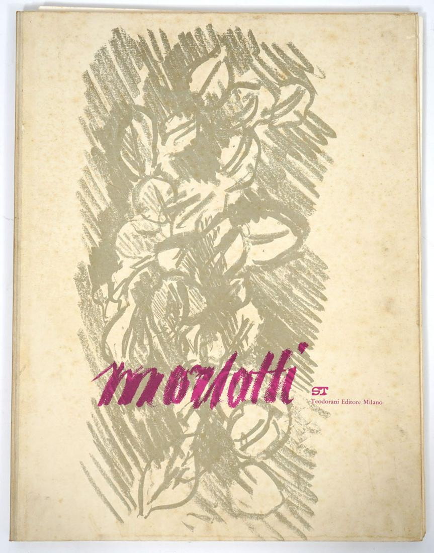 Ennio Morlotti 6 Lithographs S/N in Portfolio (1 of 14)
