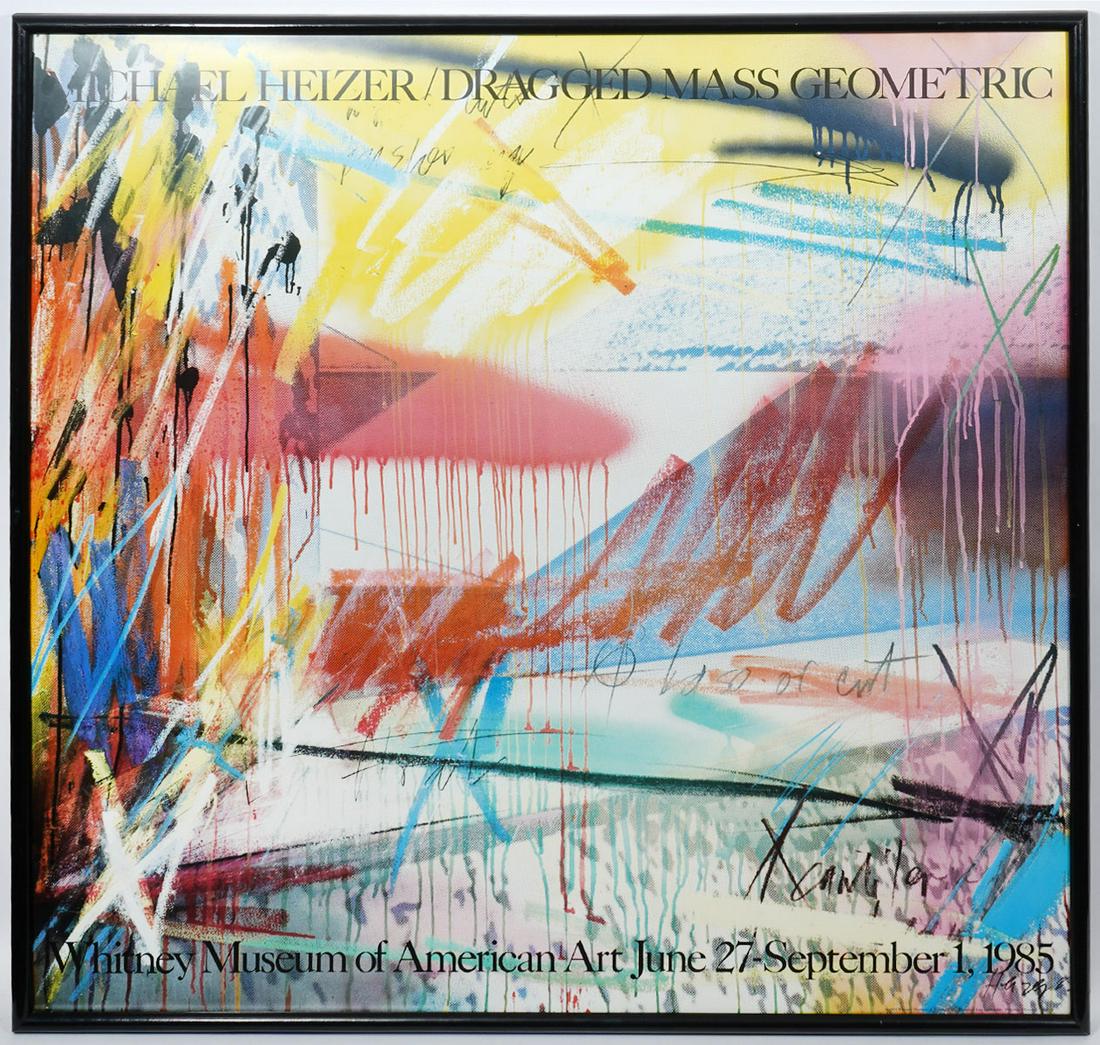 Whitney Museum Michael Heizener 1985 Poster (1 of 7)