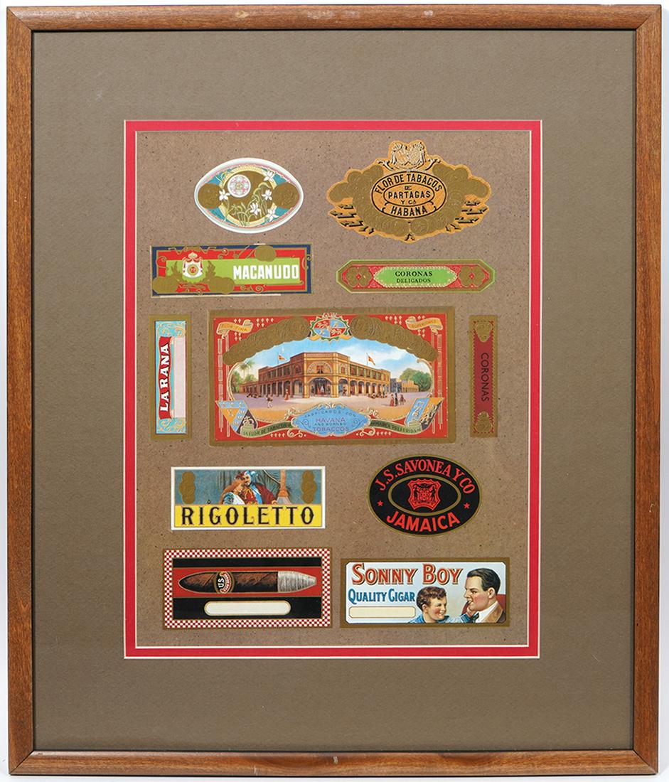 Cigar Advertising Print Framed (1 of 7)