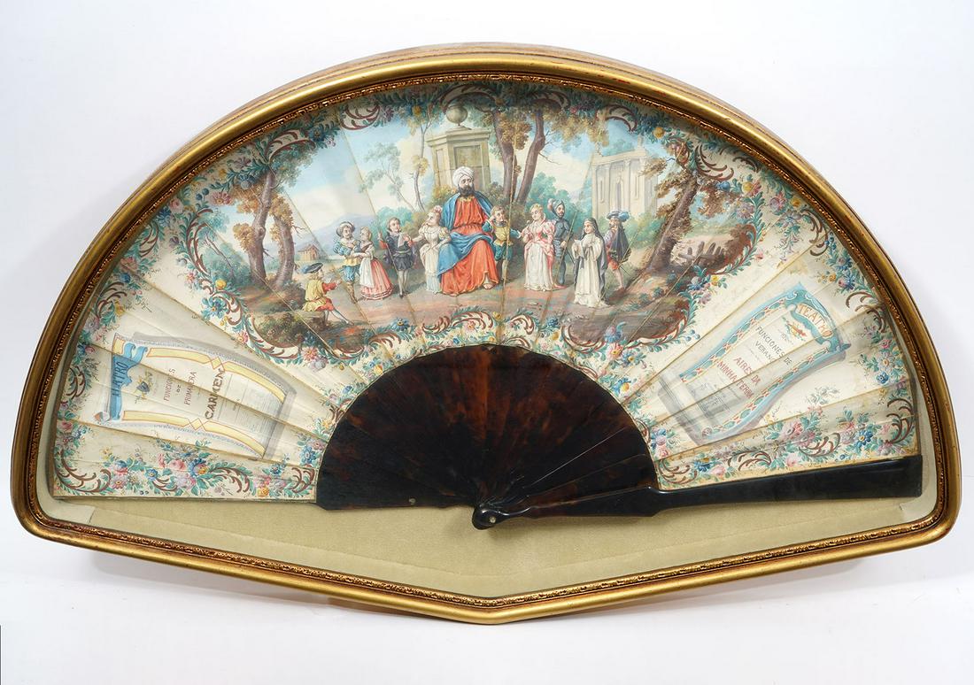 Continental Theatrical Theme Fan in Shadowbox (1 of 7)