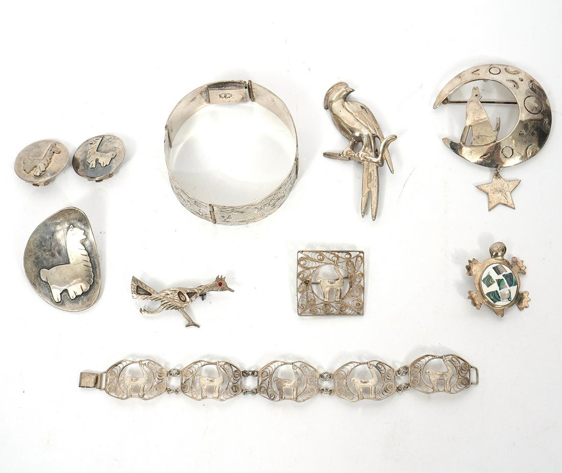 10Pc Sterling Group Animal Themes (1 of 6)