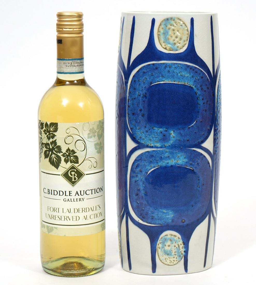 Royal Copenhagen Aluminia Faience S/N Vase (1 of 7)