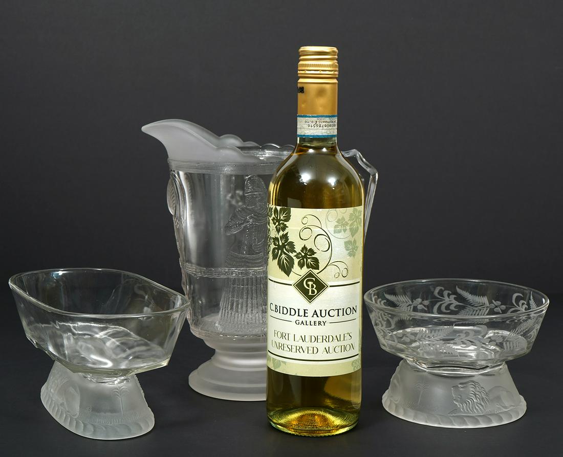 3 Pieces of Victorian Pressed Glass (1 of 8)