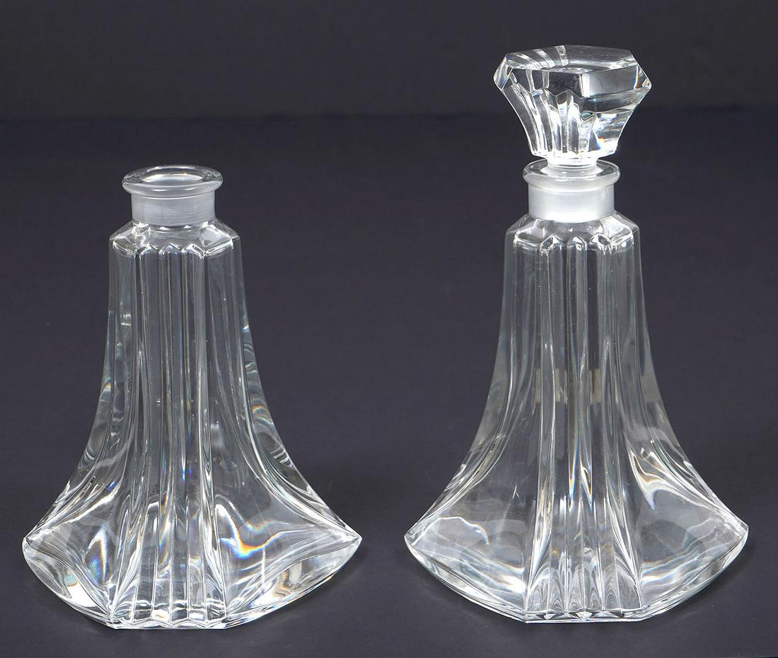 Pair of Baccarat Crystal Perfume Bottles (1 of 6)