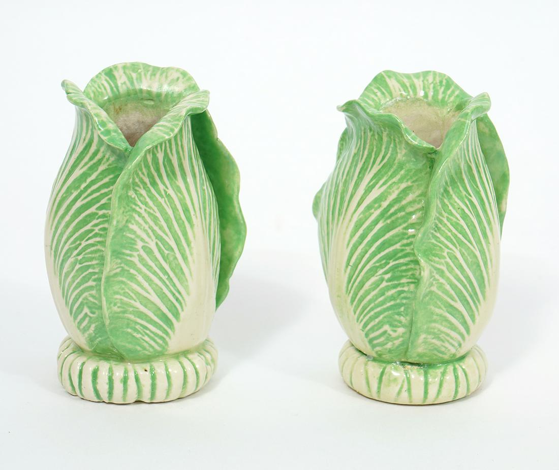 Pair of Dodie Thayer Lettuce Toothpick Holders (1 of 6)