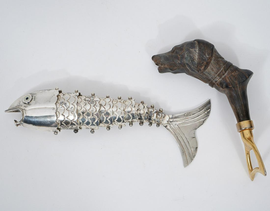 Emilia Castillo Fish Bottle Opener and Dog (1 of 7)
