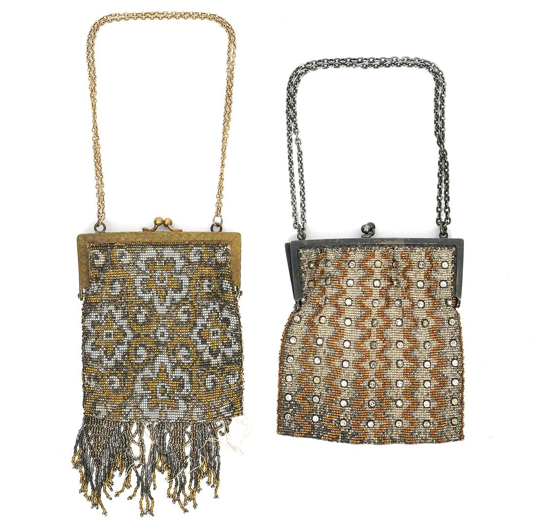 Two French Deco-Style Beaded Coin Purses (1 of 9)