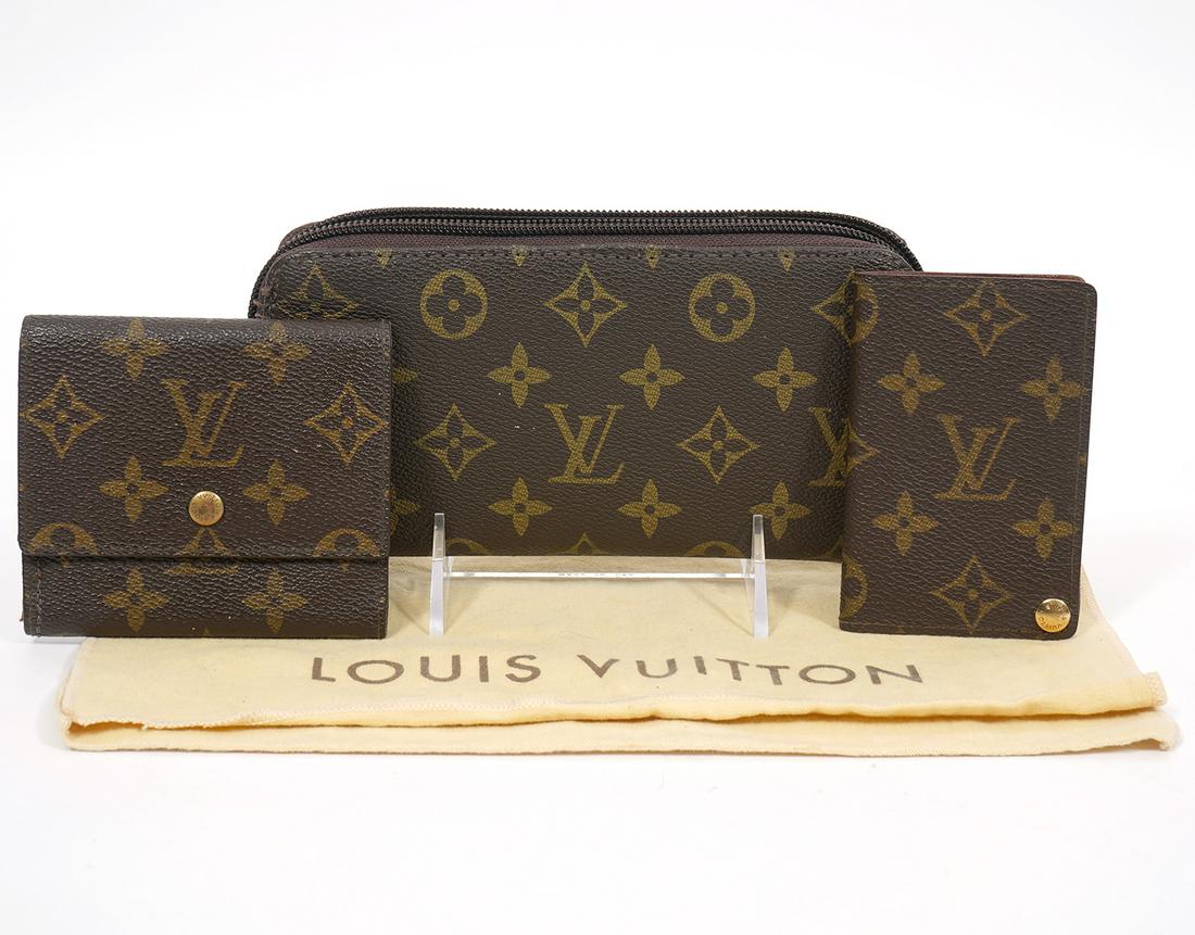 Group of Three Louis Vuitton Wallets (1 of 7)