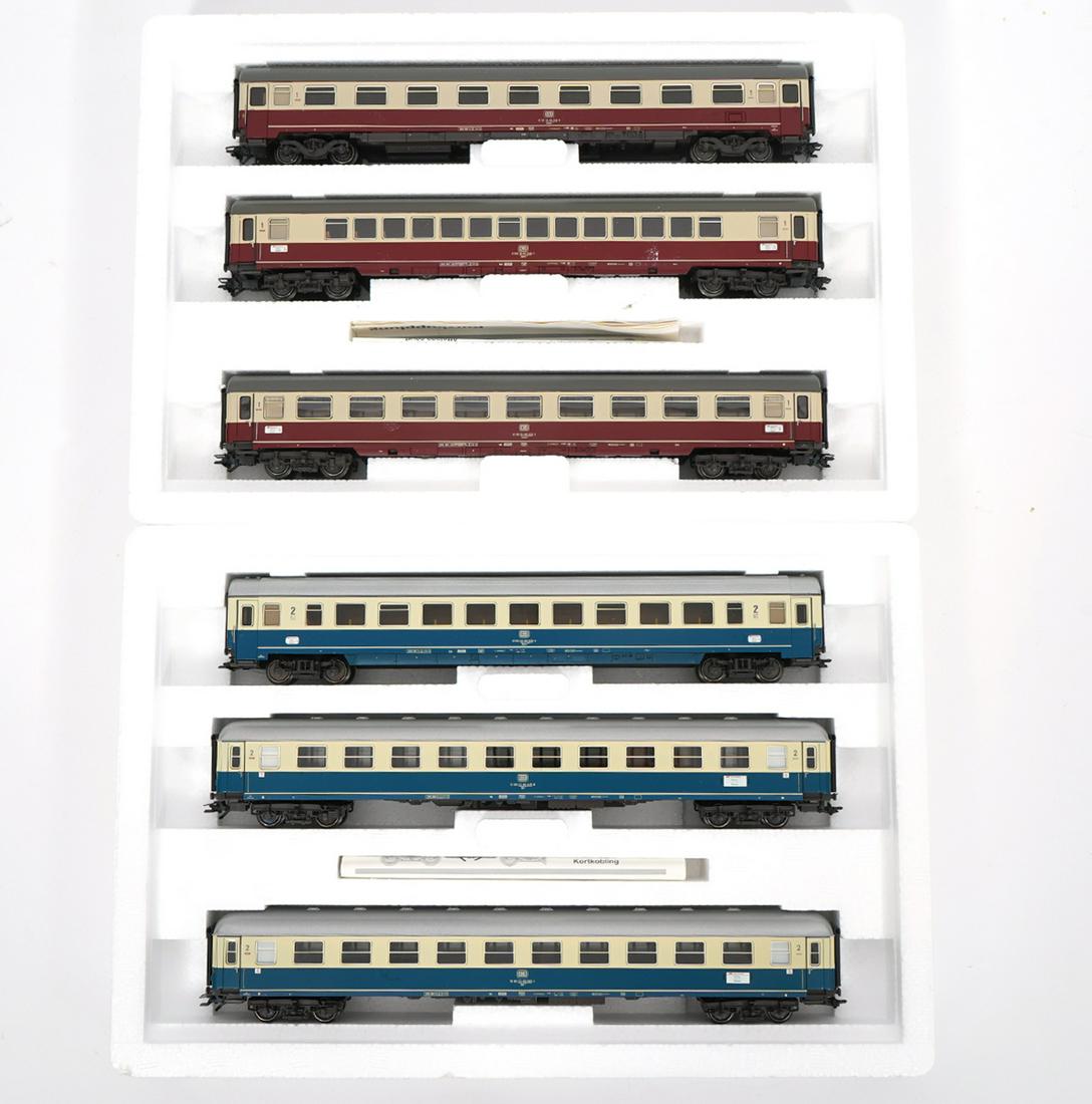 Two Marklin #42993/42994 Train Car Sets New (1 of 7)
