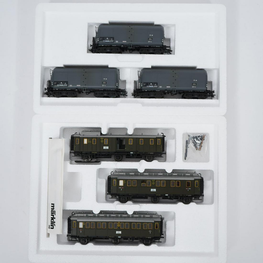 2 Marklin Train Cars #47906 / 43973 in Box (1 of 9)