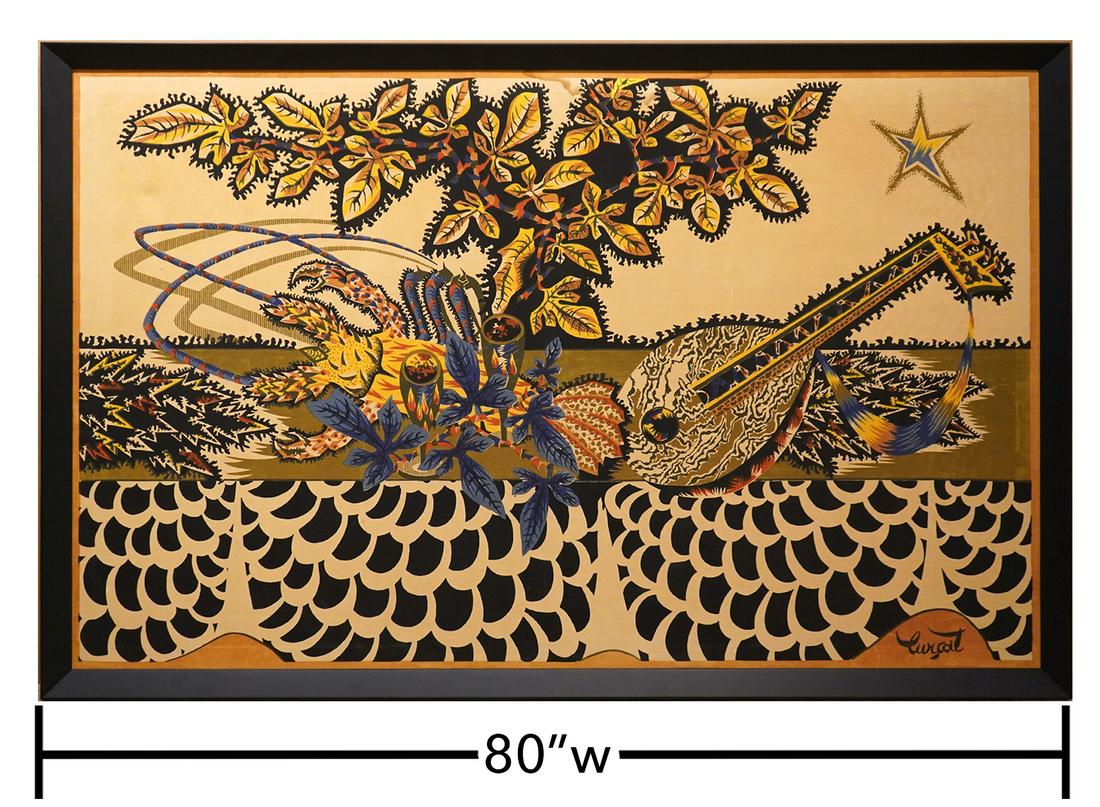 Jean Lurcat "La Table Blanche" Printed Tapestry (1 of 7)