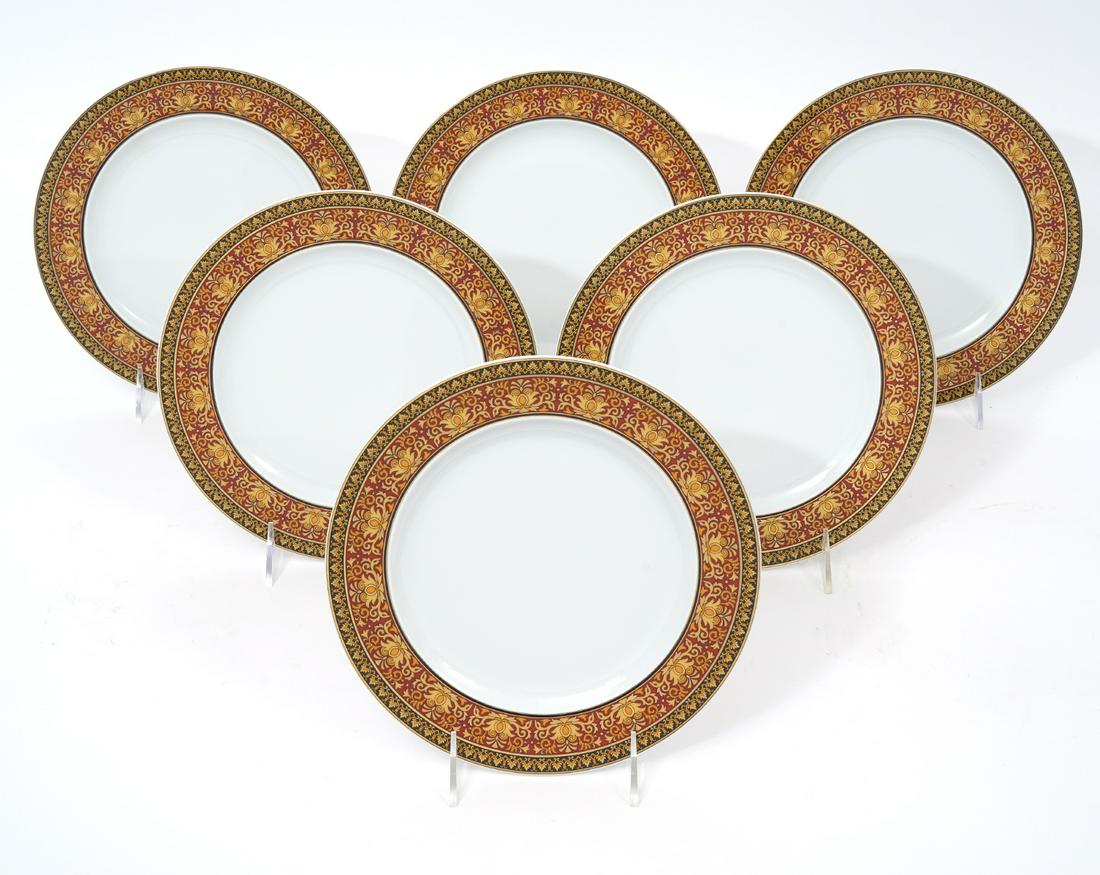 6 Versace for Rosenthal "Medusa" Salad Plates (1 of 5)