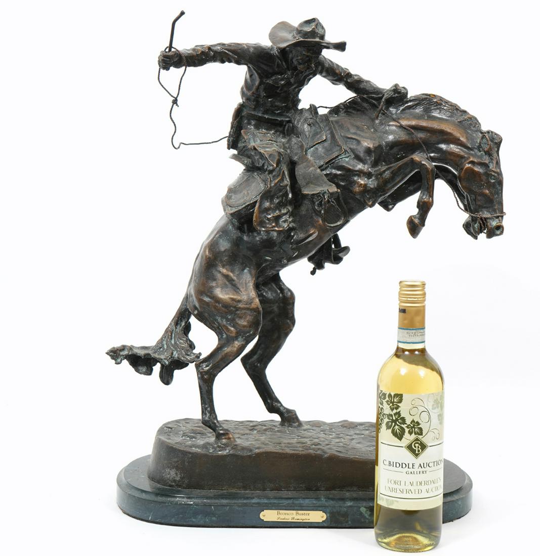 After Remington "Bronco Buster" Bronze (1 of 8)