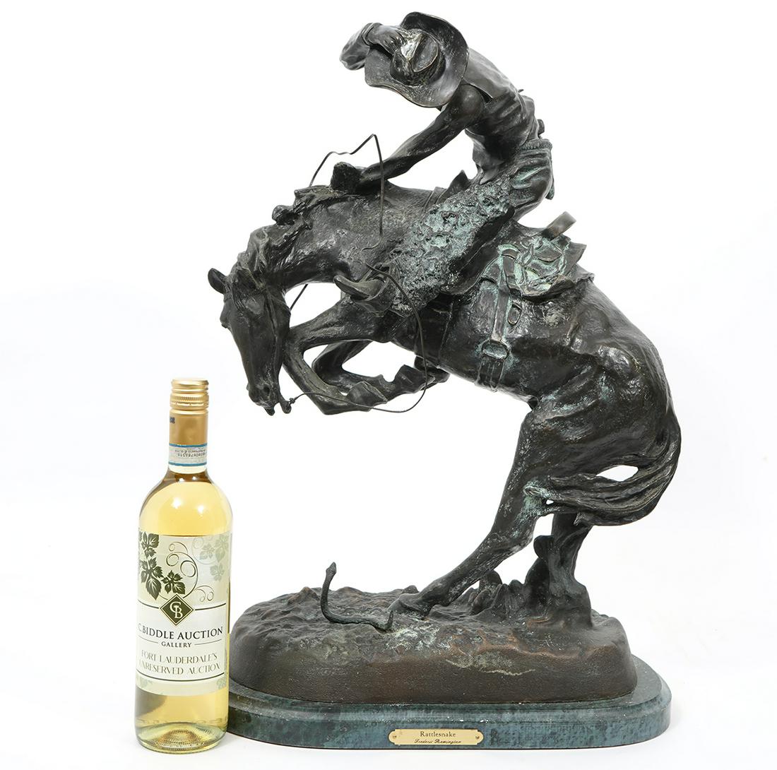 After Remington "Rattlesnake" Bronze (1 of 9)