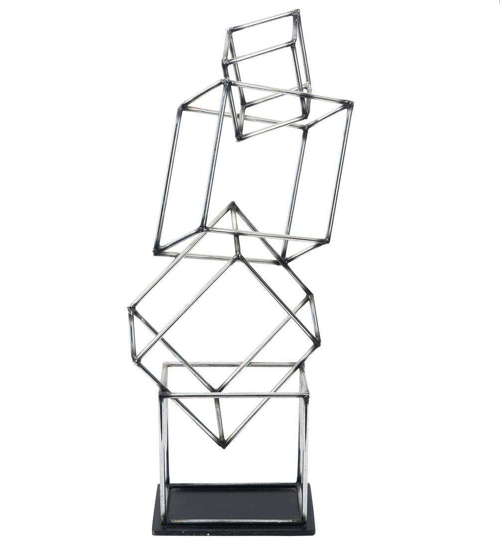 Optical Steel Sculpture Unknown Artist (1 of 12)