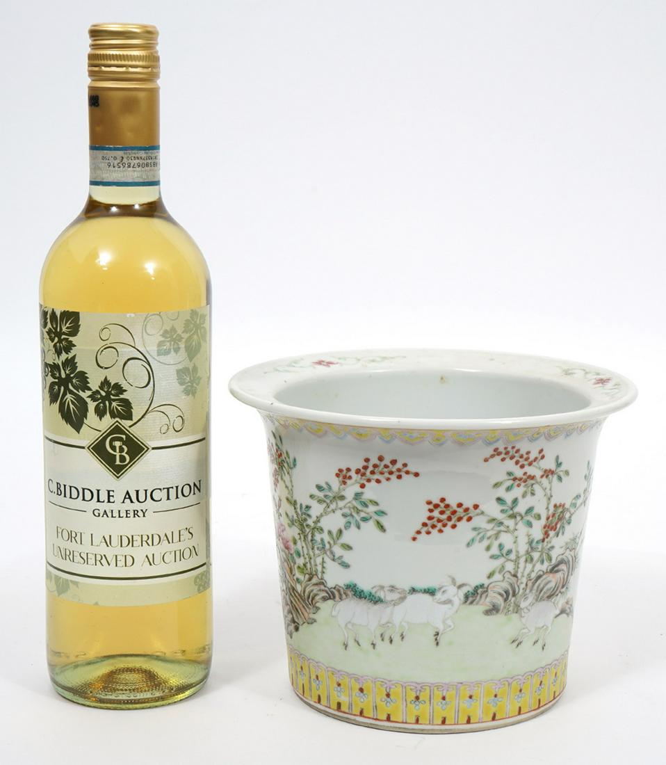 Chinese Porcelain Cachepot (1 of 7)