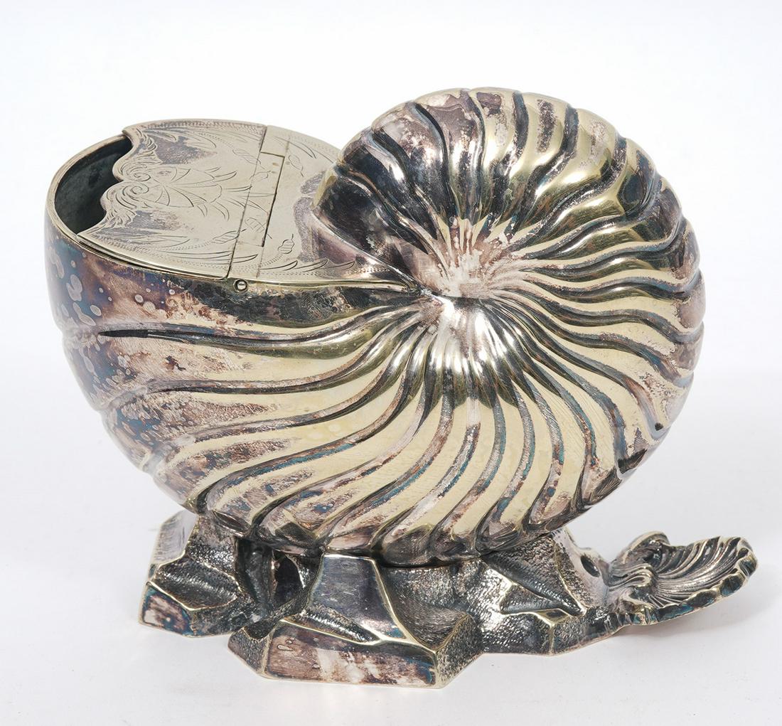 Mappin English Silver-Plate Shell Spoon Warmer (1 of 9)