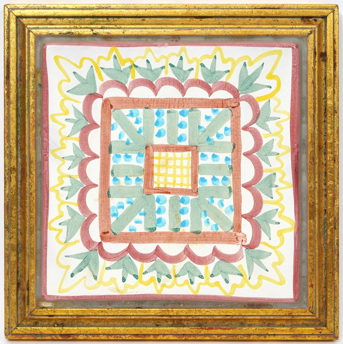MacKenzie Childs Framed Tile Trivet (1 of 4)