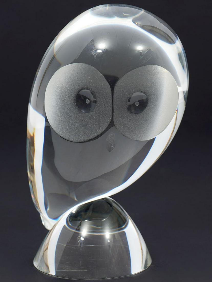 Steuben Crystal Figurative Owl Sculpture (1 of 6)