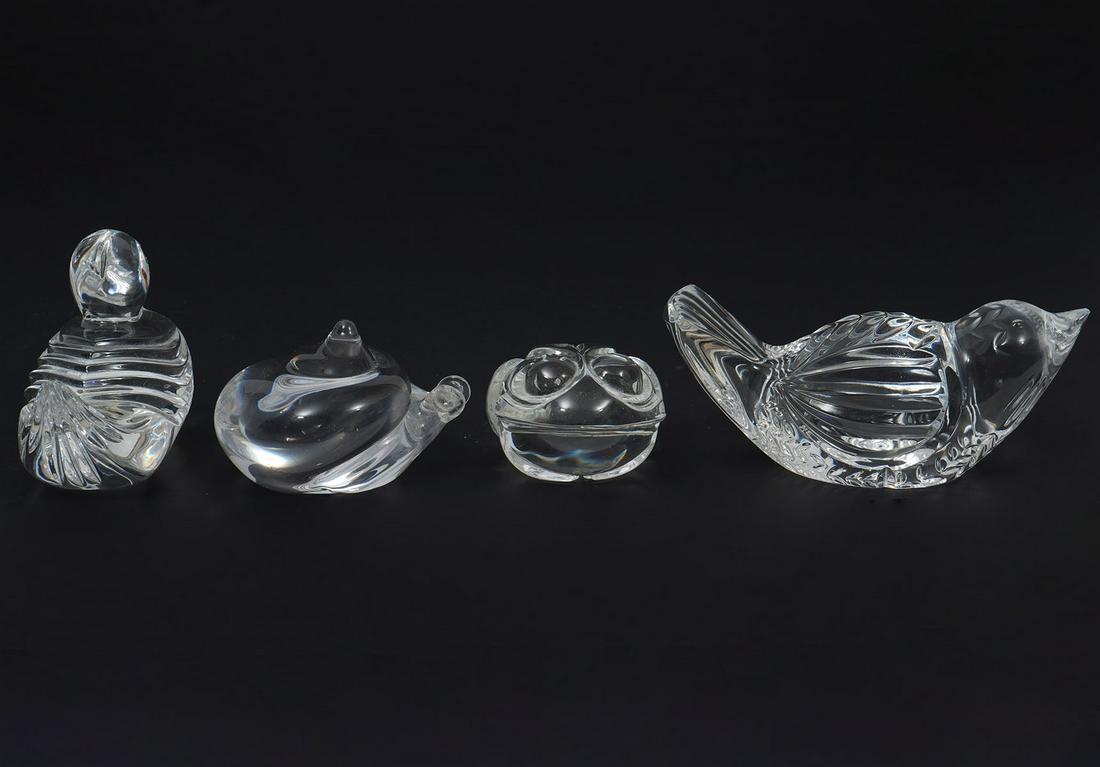 Group of 4 Crystal Animal Figures (1 of 7)
