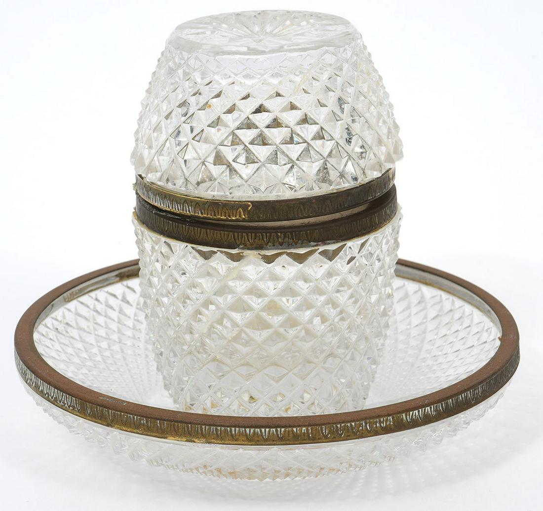 Baccarat Style French Crystal Cigarette Holder (1 of 7)