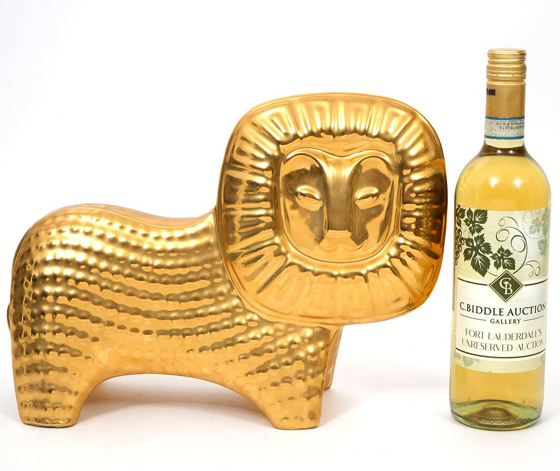 Jonathan Adler Stoneware Lion Figure (1 of 8)